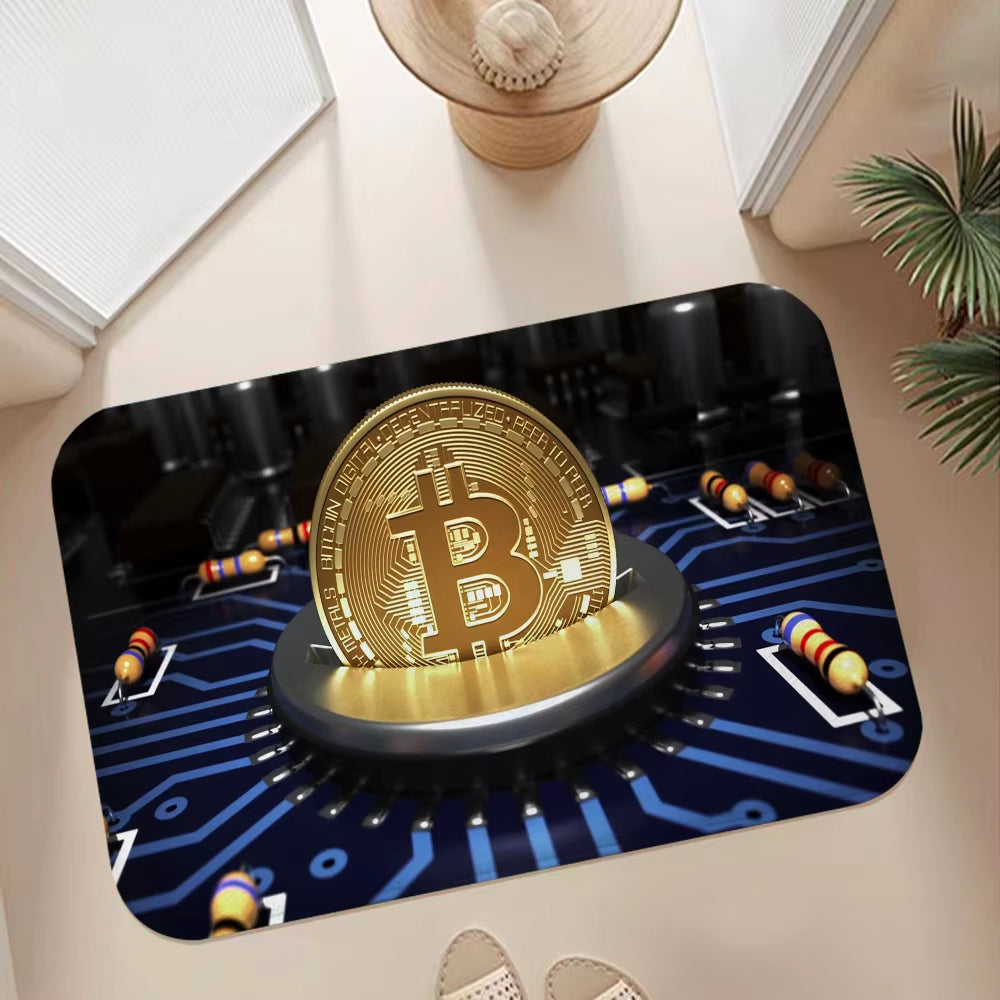 Bitcoin Bath Mat 