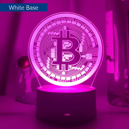 Bitcoin Night Lamp 