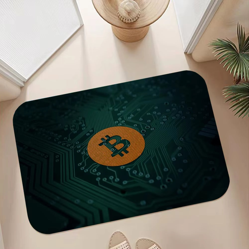 Bitcoin Bath Mat 