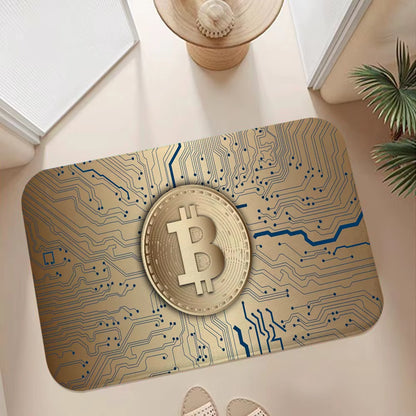 Bitcoin Bath Mat 