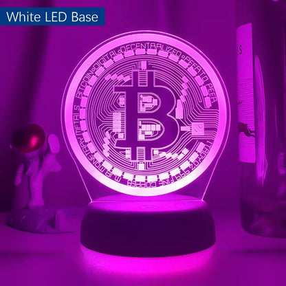 Bitcoin Night Lamp 