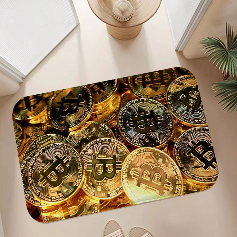 Bitcoin Bath Mat 