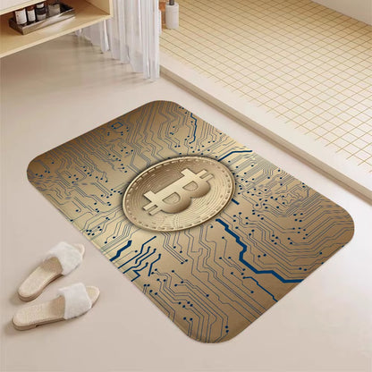 Bitcoin Bath Mat 