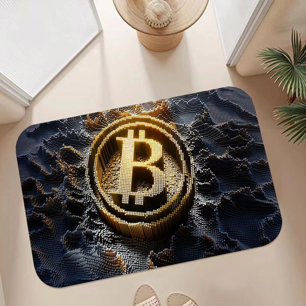 Bitcoin Bath Mat 