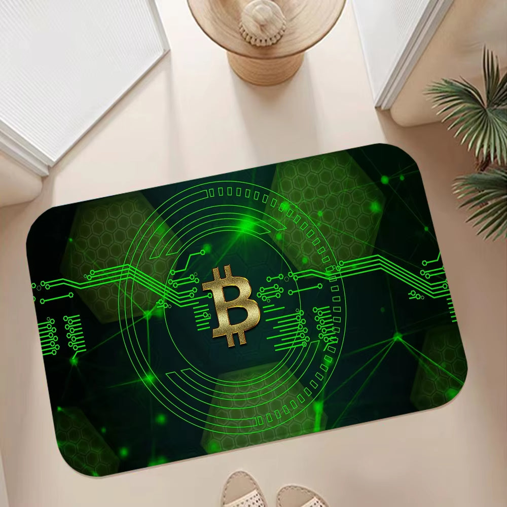 Bitcoin Bath Mat 