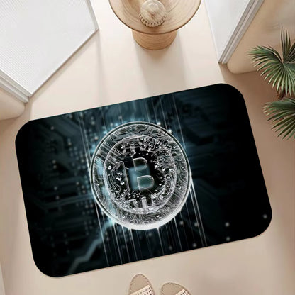 Bitcoin Bath Mat 