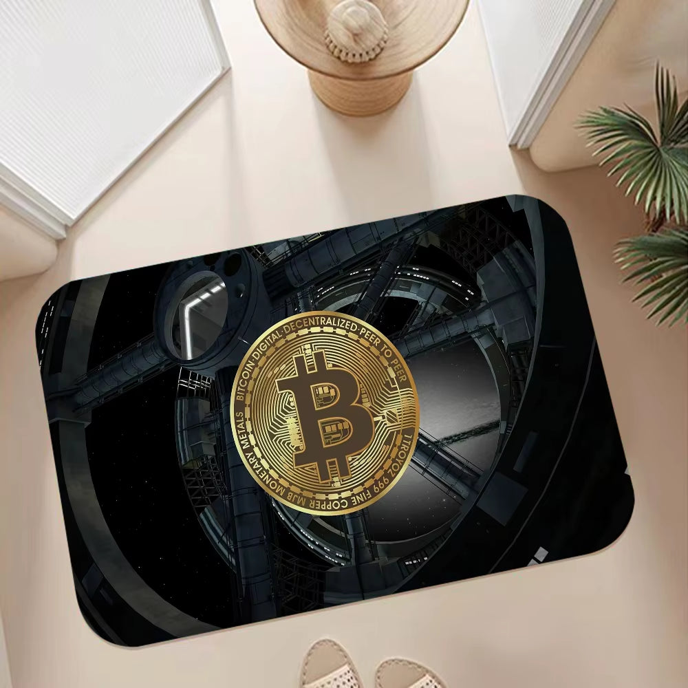 Bitcoin Bath Mat 