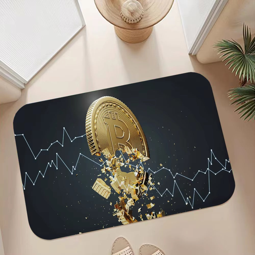 Bitcoin Bath Mat 