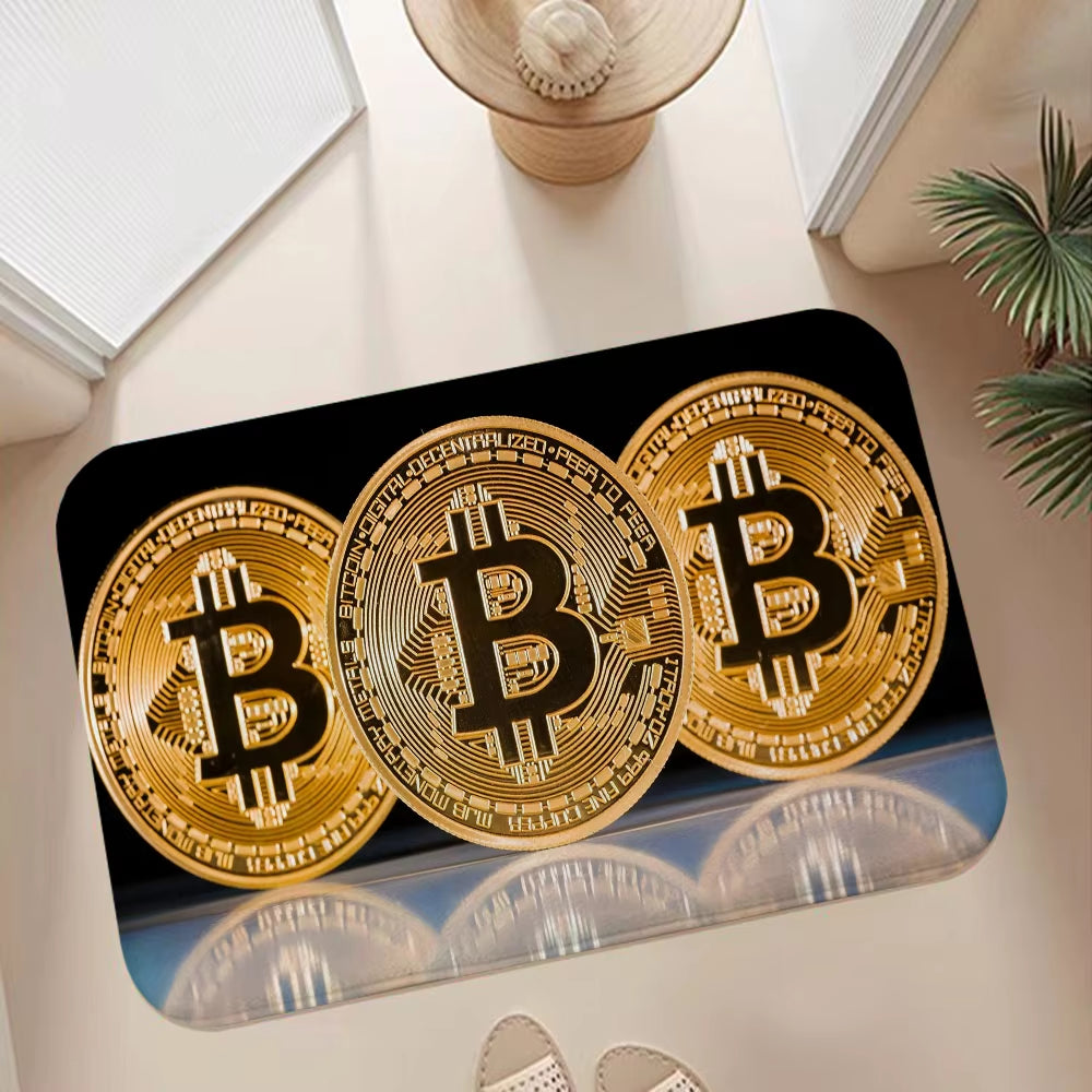 Bitcoin Bath Mat 